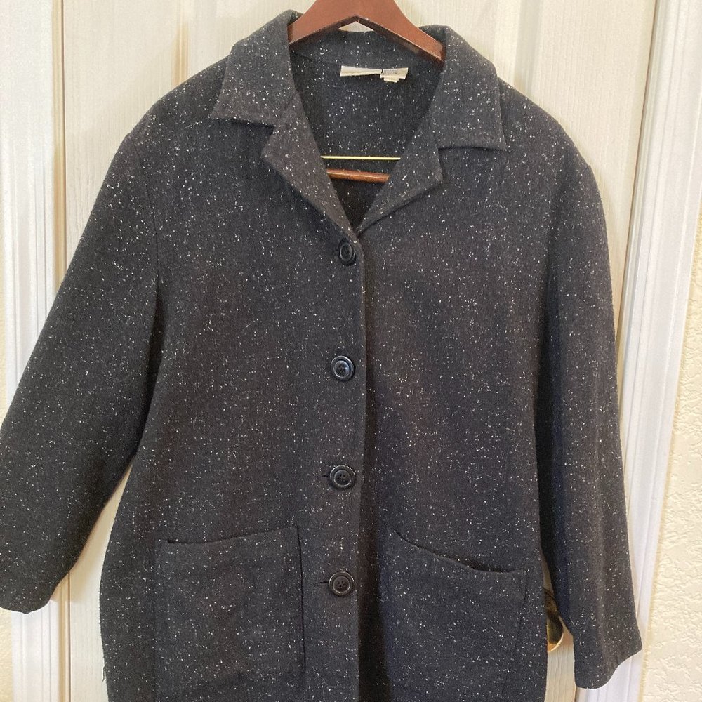 Newport News Blazer, Tweed black/white, Medium
